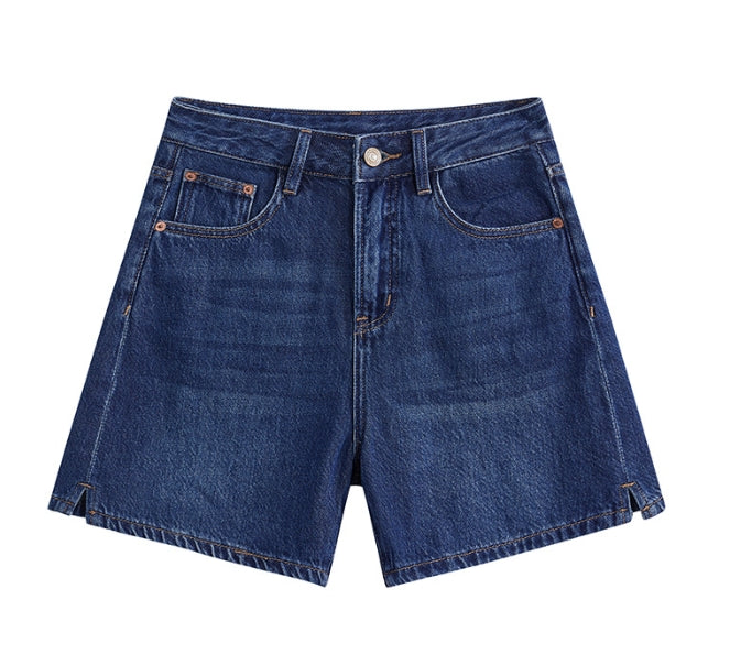 Denim Shorts Women - High Waisted Relaxed Fit Jean Shorts