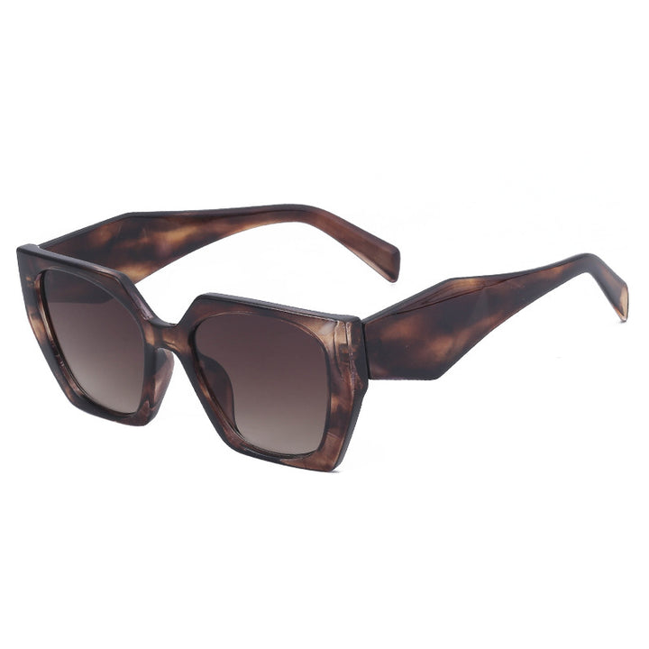 Luxury Cat Eye Sunglasses Women Vintage Wide Frame Shades
