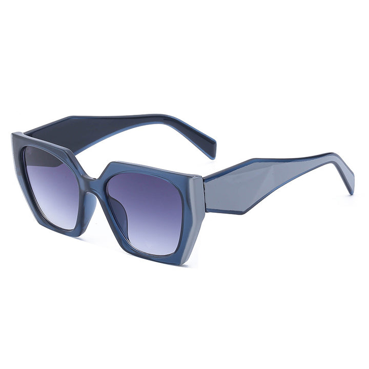 Luxury Cat Eye Sunglasses Women Vintage Wide Frame Shades