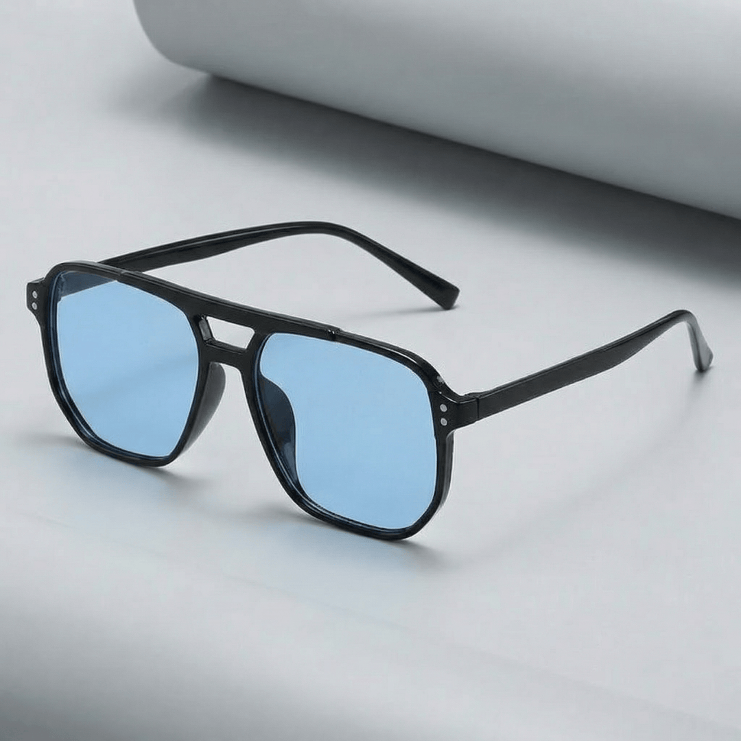 mutualdropshopping mutual Square Frame Pilot Sunglasses