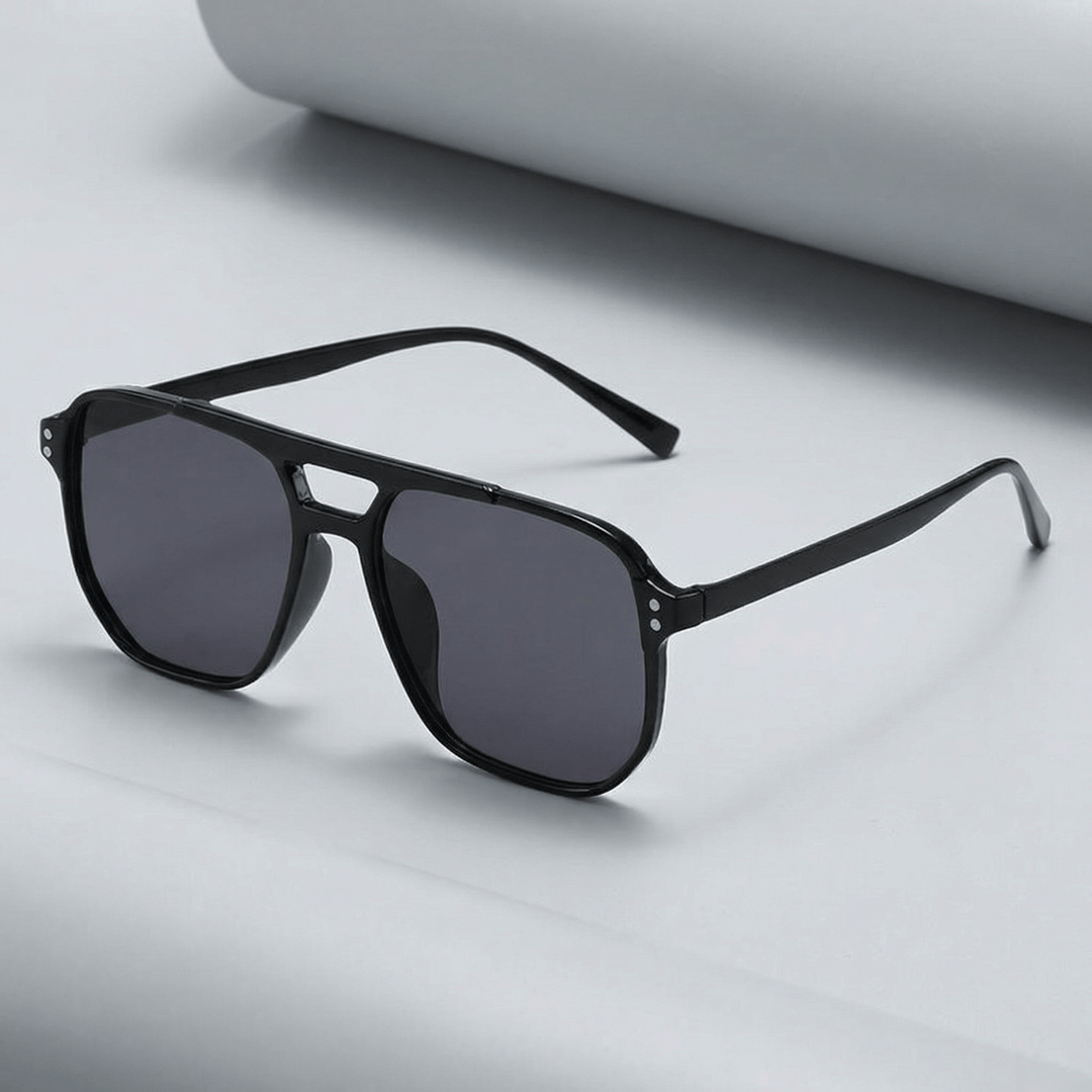 mutualdropshopping mutual Square Frame Pilot Sunglasses