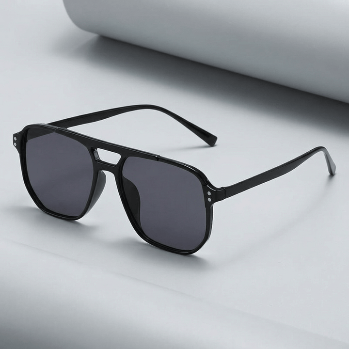 mutualdropshopping mutual Square Frame Pilot Sunglasses