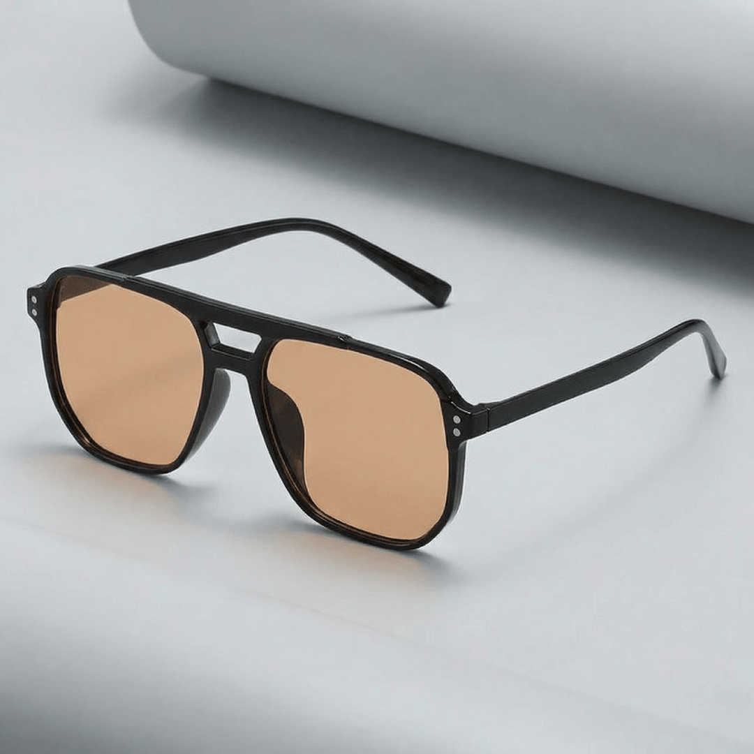 mutualdropshopping mutual Square Frame Pilot Sunglasses