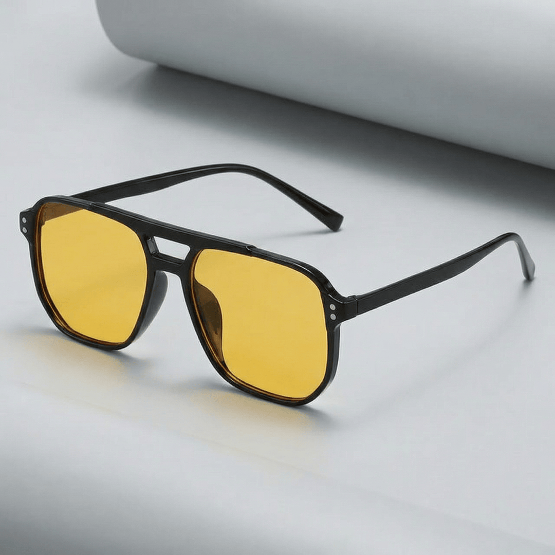 mutualdropshopping mutual Square Frame Pilot Sunglasses