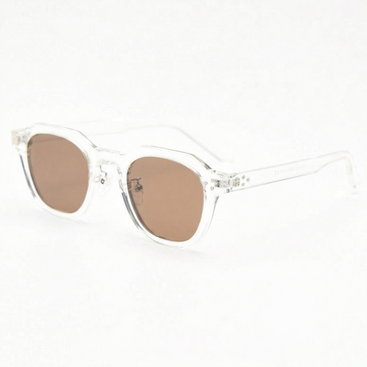 Square Sunglasses - Hexagonal Acetate Frame
