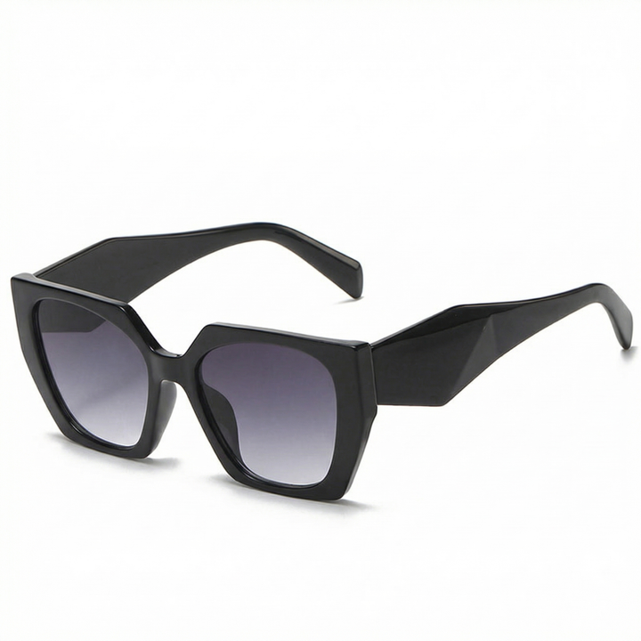 Luxury Cat Eye Sunglasses Women Vintage Wide Frame Shades