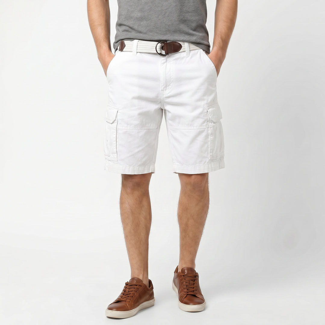Cargo Shorts Men - Relaxed Fit Cotton Utility Summer Shorts