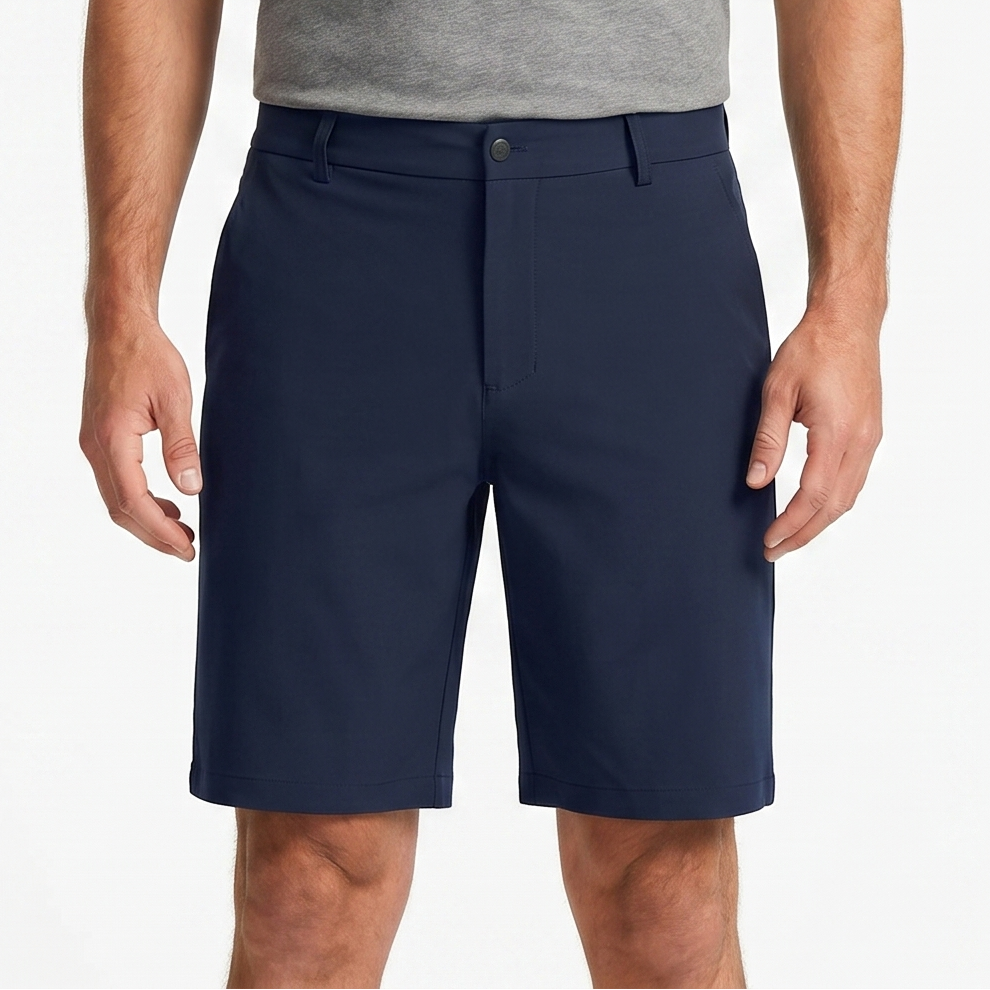 Chaper Shorts Men - Tailored Flat Front Knee Length