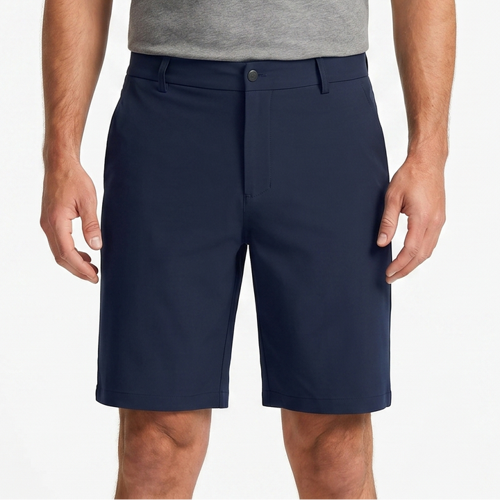 Chaper Shorts Men - Tailored Flat Front Knee Length