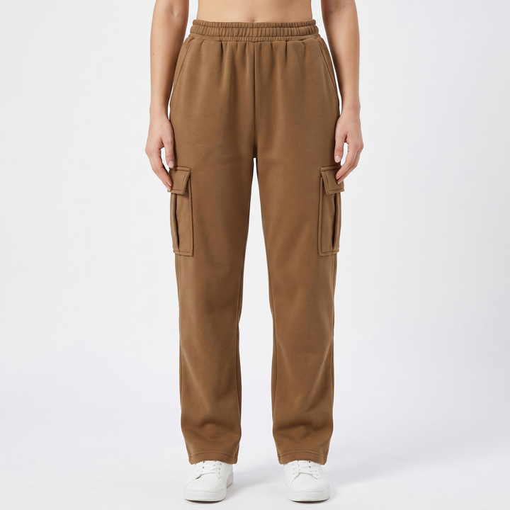 Cargo Pants Women - High Waisted Wide Leg Sweatpant