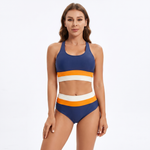 Blue Two-Piece Swimsuit