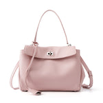 Pink Large Silver Buckle (High-Grade Cowhide