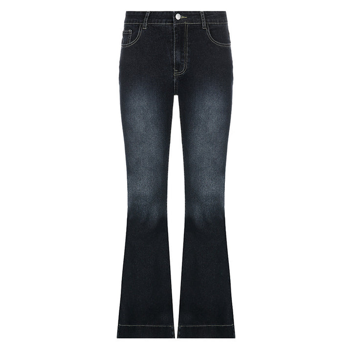 Hot Girl Low-Rise Mop Pants