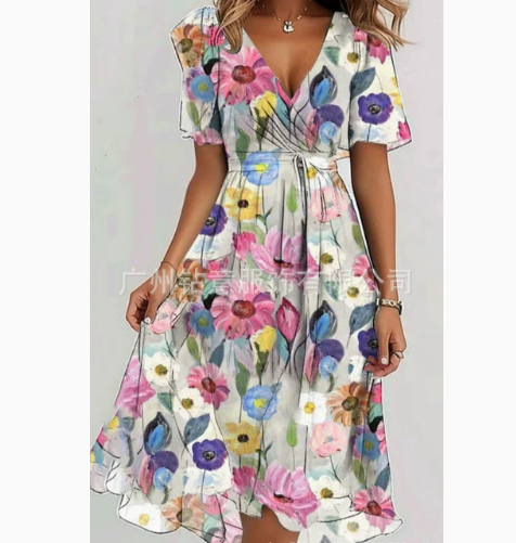 Women’S Printed Dress