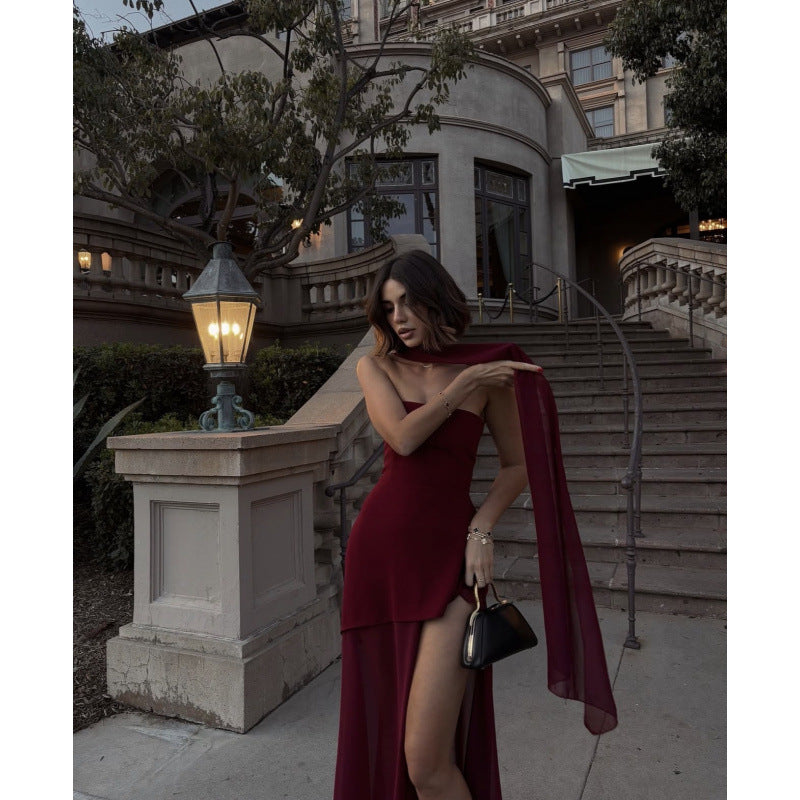 Tube Top, Off-Shoulder Dress